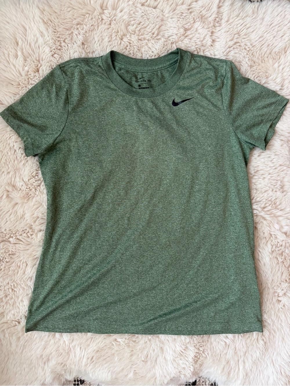 Nike Women's Heather Green Tee